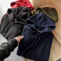 Good and not expensive Ultra-fine fleece warm wind-resistant mens autumn and winter hooded pullover sweater jacket tide