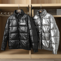 High fluffy down cotton excellent warmth in winter new mens stand-up collar casual thickened cotton coat cotton clothing tide