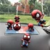 Sáng tạo đồ trang trí xe lắc đầu Spider-man dễ thương búp bê trang trí xe phim hoạt hình xe phụ kiện xe hơi nguồn cung cấp xe trang trí nội thất xe ô tô Ô tô nội thất Accesseries