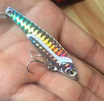 Small fishing tackle Dragon tooth vib blood tank hook Full swimming layer freshwater universal long-throw perch Mandarin fish for small fish