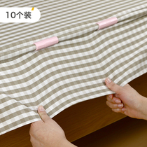 10-pack bed sheet fixing clip Mattress non-slip fixing device Quilt bed sheet bed sheet bed cover Bed perimeter anti-run clip artifact