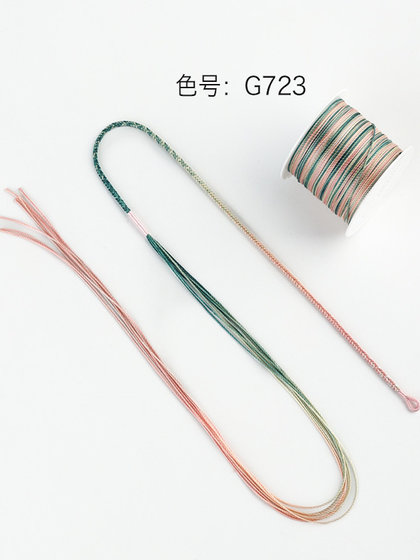 12 가닥 염색 가닥 꼰 실 DIY 5 컬러 그라디언트 컬러 그라디언트 염색 스레드 12 가닥 염색 가닥 꼰 실 DIY 5 컬러 그라디언트 컬러 그라디언트 염색 스레드