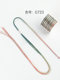 12 가닥 염색 가닥 꼰 실 DIY 5 컬러 그라디언트 컬러 그라디언트 염색 스레드 12 가닥 염색 가닥 꼰 실 DIY 5 컬러 그라디언트 컬러 그라디언트 염색 스레드