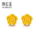 Trendy Acer Gorgeous Flower Gold Earrings Earrings Women's Pure Gold Earrings Ear Hooks for Mother-in-law Pricing E Trendy Acer Gorgeous Flower Gold Earrings Earrings Women's Pure Gold Earrings Ear Hooks for Mother-in-law Pricing E