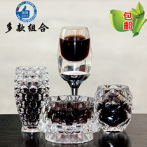 Patterned water Cup porch cabinet decoration acrylic crystal cup LED lighting and other cover transparent plexiglass