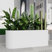 Outdoor wrought iron flower box indoor combination sales department square