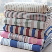 Pure cotton thickened old coarse cloth canvas sandmat bed sheet Three sets Summer bed Sofa Bed tatami floating window mat set to do