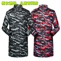 Camouflated cotton clothes sports cotton big clothes mens medium long style sports raw winter training group custom jacket training cotton padded jacket for girls