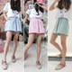 Cotton and linen shorts women loose wide leg pants high waist thin tide 2020 new Korean version of the summer thin shorts A word Cotton and linen shorts women loose wide leg pants high waist thin tide 2020 new Korean version of the summer thin shorts A word