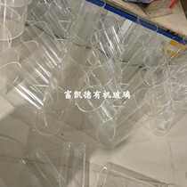 Processing custom-made high transparent acrylic tee plexiglass cat pipe elbow and flange