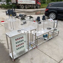 Customized plexiglass AOO vertical flow sedimentation tank MBBR pool UASB pool processing capacity 2-10 H per hour