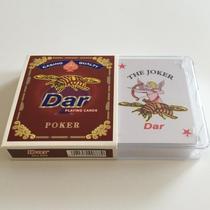 DAR frosted plastic playing cards northeast filling pit filling pit filling 26 special white edge 9-A box two sets