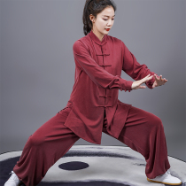 Ma Lei Taiji Clothing Spring and Autumn new sports practice clothing competition clothing Taijiquan clothing traditional martial arts practice clothing skin-friendly Cotton