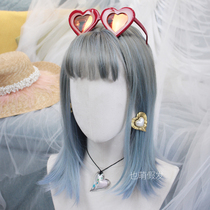 Also Sprouting Lolita Wig Women Everyday Cute Flowers Marrying Palace Tincos Long Hair Loretta Children Styling Gradient Colors