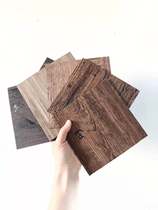 PVC self-adhesive stone plastic floor leather sticker sample ins net red original wood color simple