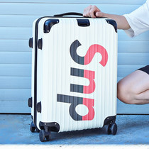 Suitcase Man Sturdy Durable Pull Rod Box Trendy Fashion Large Capacity Travel Password Box Universal Wheel Student Leather Case