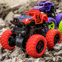 Inertia four-drive cross-country toy car boy small car class children female molder type baby climbing emulation 1-2 years 3