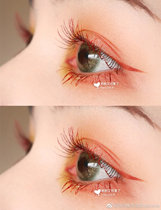 Judydoll Orange flower Angry Birds color mascara Not easy to smudge Long blue green brown red