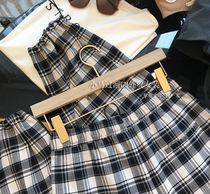 Brand discount store Withdrawal Cupboard Womens Tail Stock Clear Cabin Retro Plaid Loose Broadlegged Trousers Feet Pumping Rope Casual Gill Pants