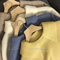 Brand Fold Discount Store Mall Withdrawal Of Womens Foreign Trade Clippers for G* wool cashmere turnoff headsets Female autumn