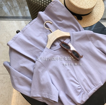 Brand discount store mall Withdrawal Womens Foreign Trade Clear Cabin Method Folds small crowdsourced design Feminist dress T skirt T