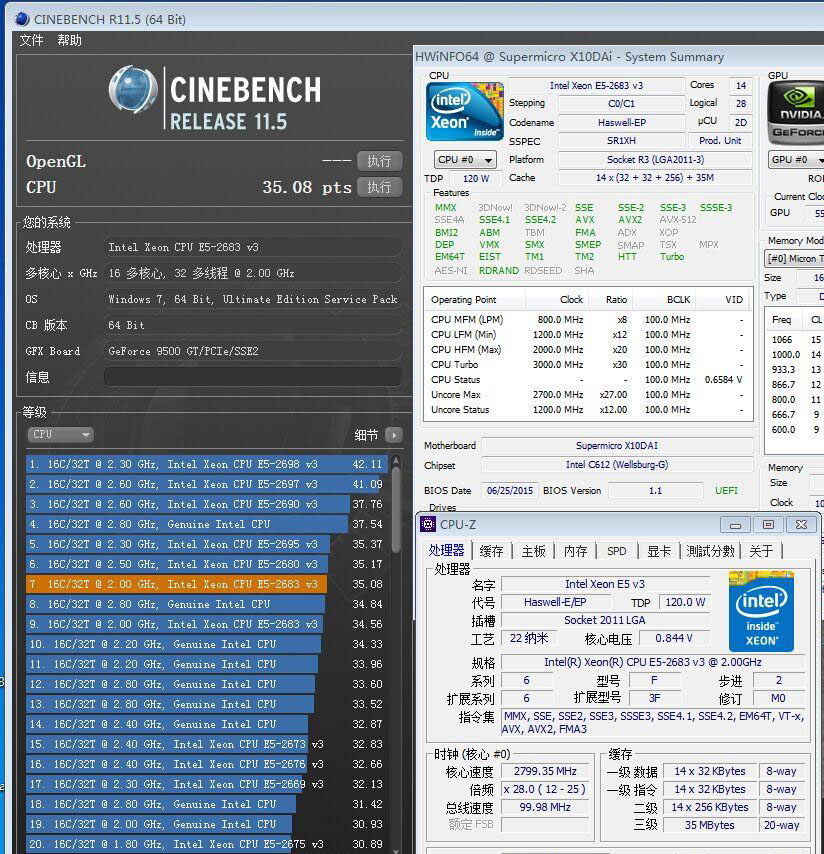 0g 14核 秒e5-2678v3上x99 x10dal-i x3650m5_双氙车灯改装网