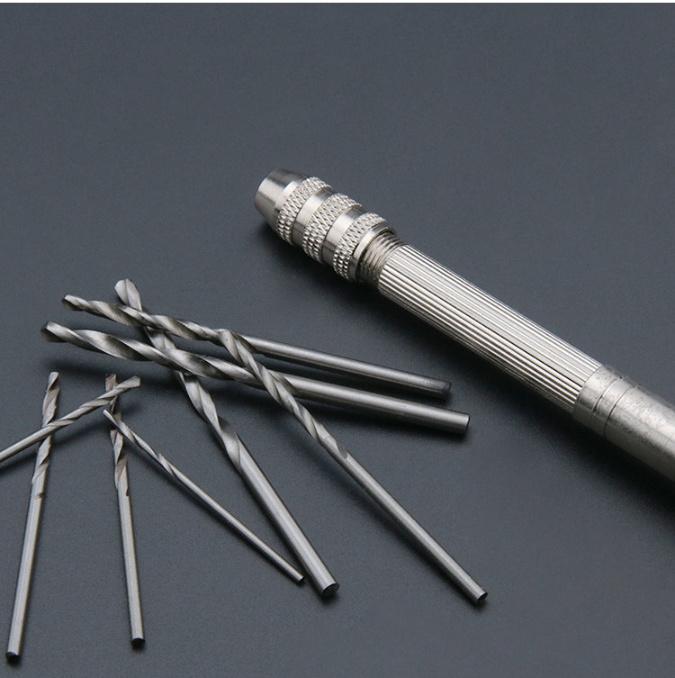 手捻钻手动打孔钻手钻钻眼打孔器文玩木工diy工具迷你手钻麻花钻