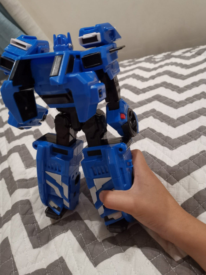 jumpgo 迷你特工队变形机器人玩具