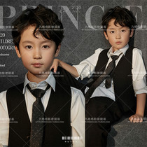 Photo studio childrens image photo male Photo big child art photo photography theme costume model card catwalk show performance clothing tide shot