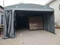 Promotion new galvanized pipe movable mobile garage carport stall tent Awning folding warehouse tent Outdoor