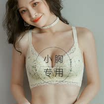 Beautiful underwear women gathered small bras to feel the breast of breast and steel - free ring bra summer 2022 new explosion