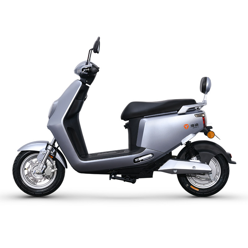 雅迪石墨烯电动车e1方正48v60v成人代步车男女电动轻便摩托车