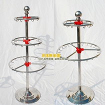 Kindergarten Stainless Steel Wool Towel Rack Children Towel Rack Toddler Towel Rack Two Floors Three Floors Not Embroidered Steel Wool Towels