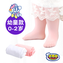 Summer thin baby pantyhose children leggings princess girl long tube socks baby stockings 0-1 years old 2