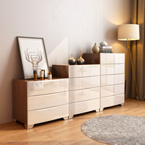 Nordic chest of drawers drawer storage locker simple modern four-five chest bedroom TV cabinet chest chest