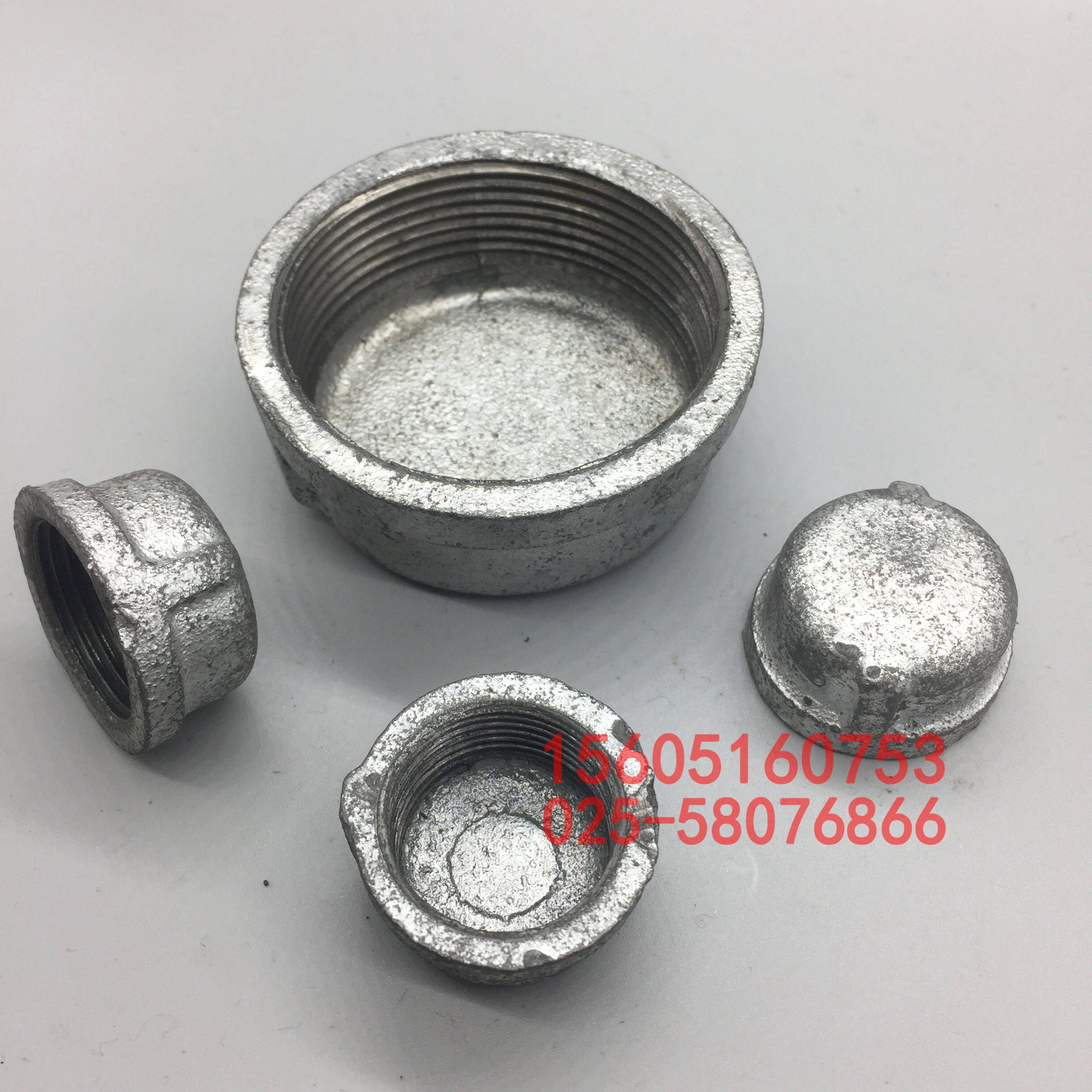 水管件管帽堵头内丝管堵46分dn1520253240506580100闷头接头分寸_双氙