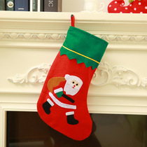 Christmas Ornament Nonwoven Santa Claus Snowman Christmas Sock Gift Bag Gift Sock Christmas Tree Pendant