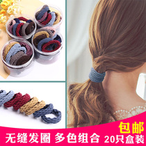 Hairband children headdress leather band high elastic rubber band tie hair baby does not hurt hair head rope girl seamless hair rope