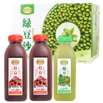 Greymei mung bean paste 420ml * 15 bottles of whole grains breakfast drink red bean paste Jiangsu Zhejiang Shanghai and Anhui