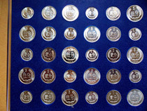 1991-2000 125 points New Fidelity Best Collection Refined cent coin set of 30 coins)