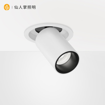 Cactus lighting stretchable LED spotlight recessed ceiling light background wall telescopic rotating high finger light