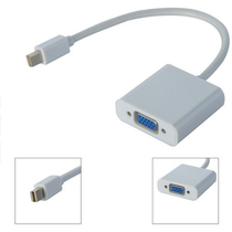 Mini DisplayPort to VGA adapter apple mac air Mini dp to VGA line