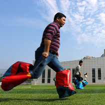 Fun games Outdoor happy big shoes Big feet Children and adults portable giant shoes Parent-child game expansion props