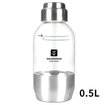 Cisco Nishi original 0 5 liter stainless steel pressure water bottle Food grade material bubble machine soda machine special