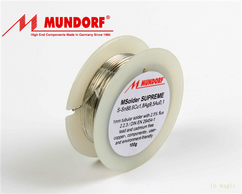 Promotion of German Mundorf Mcap Mondover Supreme Gold and Silver Fever Solder Wire 5 m Price