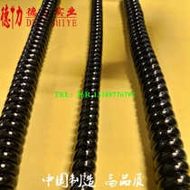 Spot spiral wire copper core PU glossy high elastic stretch 2 3 4 5 6 7 8 meters 10 core spring wire with shield