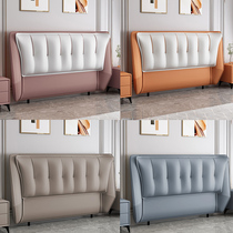 Soft bag bedside sheet to buy simple modern light luxury master bedroom bedside backboard solid wood technology cloth headboard customization