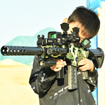 M416 assault gun electric burst soft bullet gun can fire HK gun toy simulation boys eat chicken full set of equipment