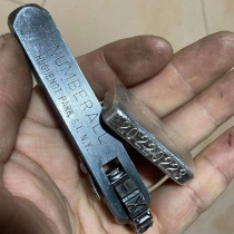 American Made Antique steel print Code Instrumental Cutter Forging Lettering the Artisanal Diy High-end Collection Taste