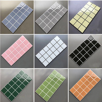 Nordic color Plaid bread tiles 300x600 solid color personality glazed tiles bathroom kitchen wall tiles